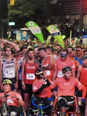 Montevideo se vistió de fiesta y deporte en un evento multitudinario